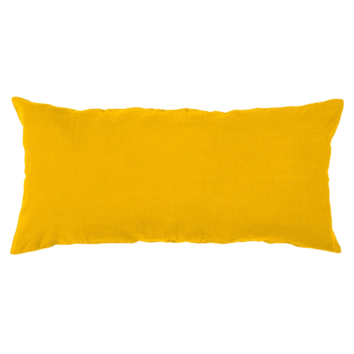 coussin giant lin viti 55x110 cm safran-harmony haomy