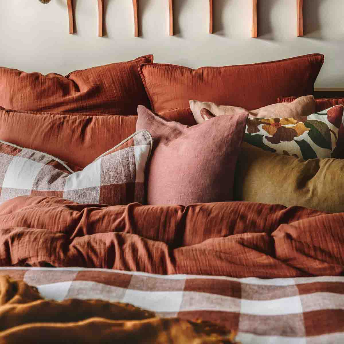 Housse d'édredon lin Tizza 85x200 cm - Harmony Haomy - Home Beddings and  Curtains