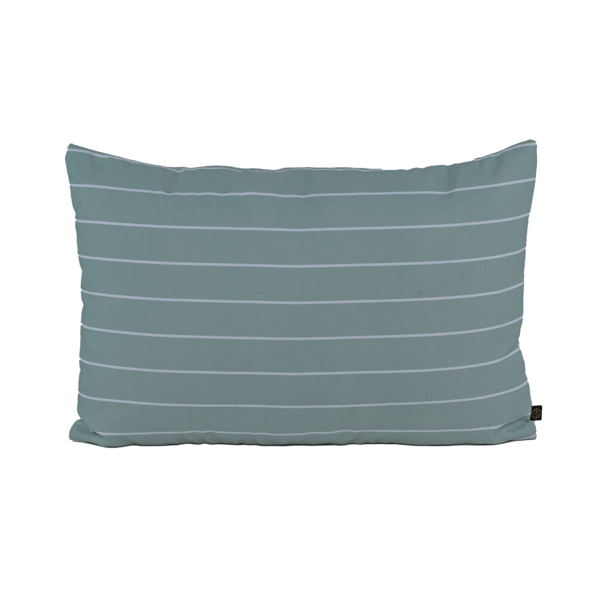 coussin rectangle exterieur petite rayure 40x60 cm palerme jade-harmony haomy