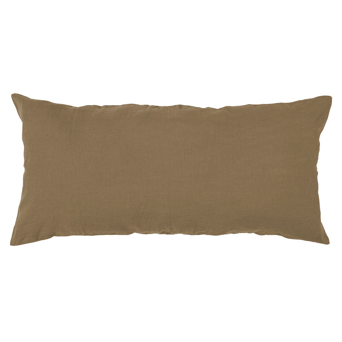 coussin giant lin viti 55x110 cm tabac-harmony haomy